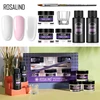Rosalind Acrylic Powder Set Nail Kit Clear White Pink Carving Nail Art Gel For Extension Manicure Tools Set Acrylic Powder 1