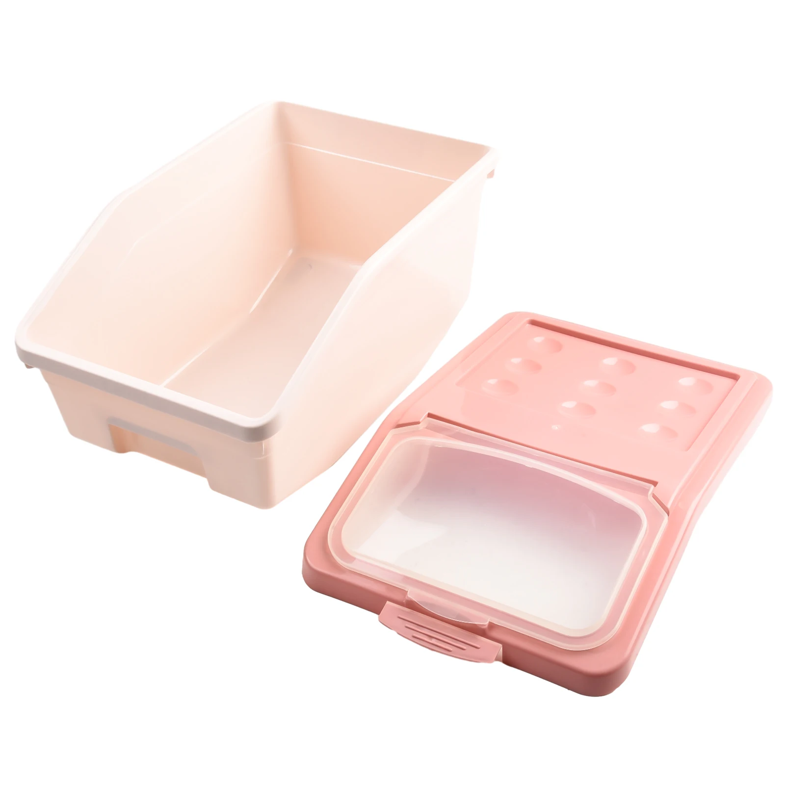 

15KG Rice Storage Box Rice Grain Flour Dispenser Rice Insect-proof Moisture-proof Sealed Container Grain Storage Jar Cereal Box