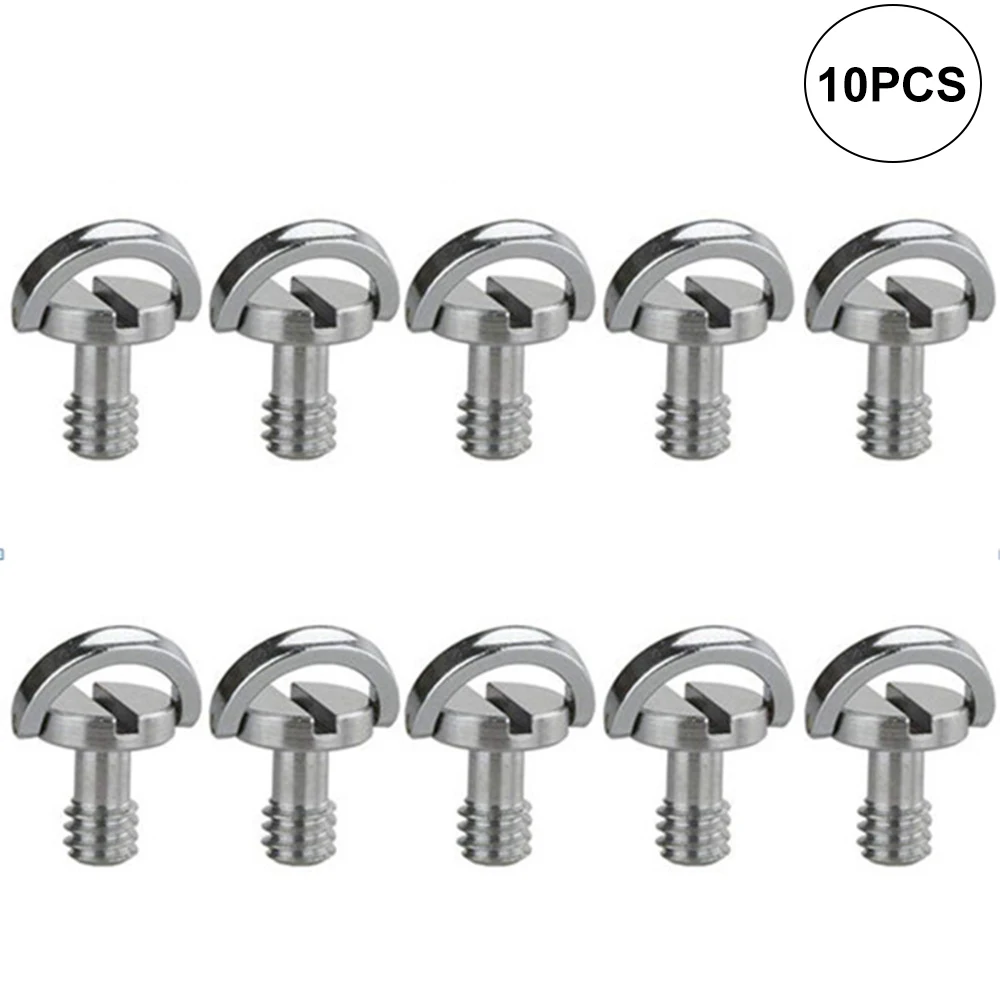 Camera Screw 1/4 and 3/8 Inch Converter Threaded Screws Adapter Mount Flash Hot Shoe Tripod Light Stand Plate 1/4" to 3/8" Set