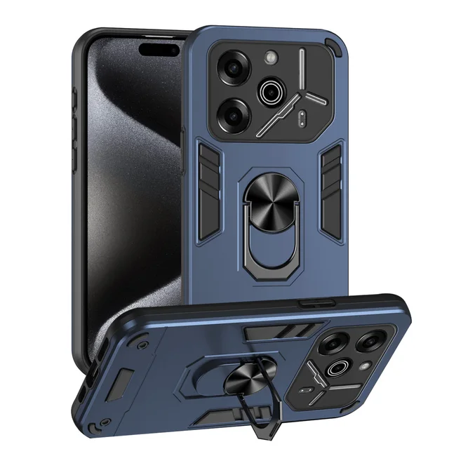 Anti Falling Magnetic Stand Phone Case For Tecno Pop 7 6 5 Go Pro Pova 5.jpg