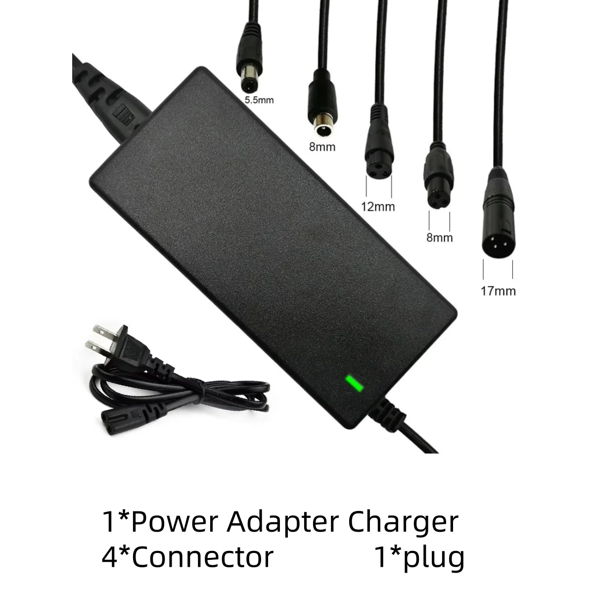 リチウム電池用充電器電源アダプター,電動スクーターアクセサリー,DC