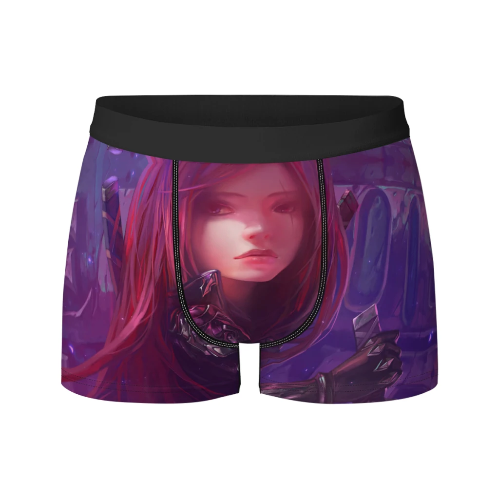 thumbnail image 1 of Calzoncillos tipo bóxer elásticos de seda de leche transpirables de Hot-Game-League-Of-L para hombre, calzoncillos tipo bóxer 3D, 1 of 5