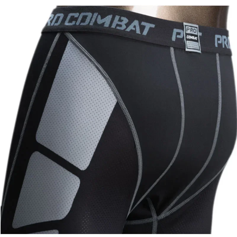 Compression Jogging Pants Men Training Fitness Tights Gym Jogging Male Trousers Workout Running Leggings Sports Wear Shorts