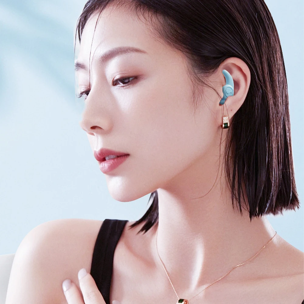 Sleeping Noise Reduction Soft Silicone Earplugs Soundproof Anti-Noise Deep Sleeping Silent Earplugs Waterproof Travel Reusable