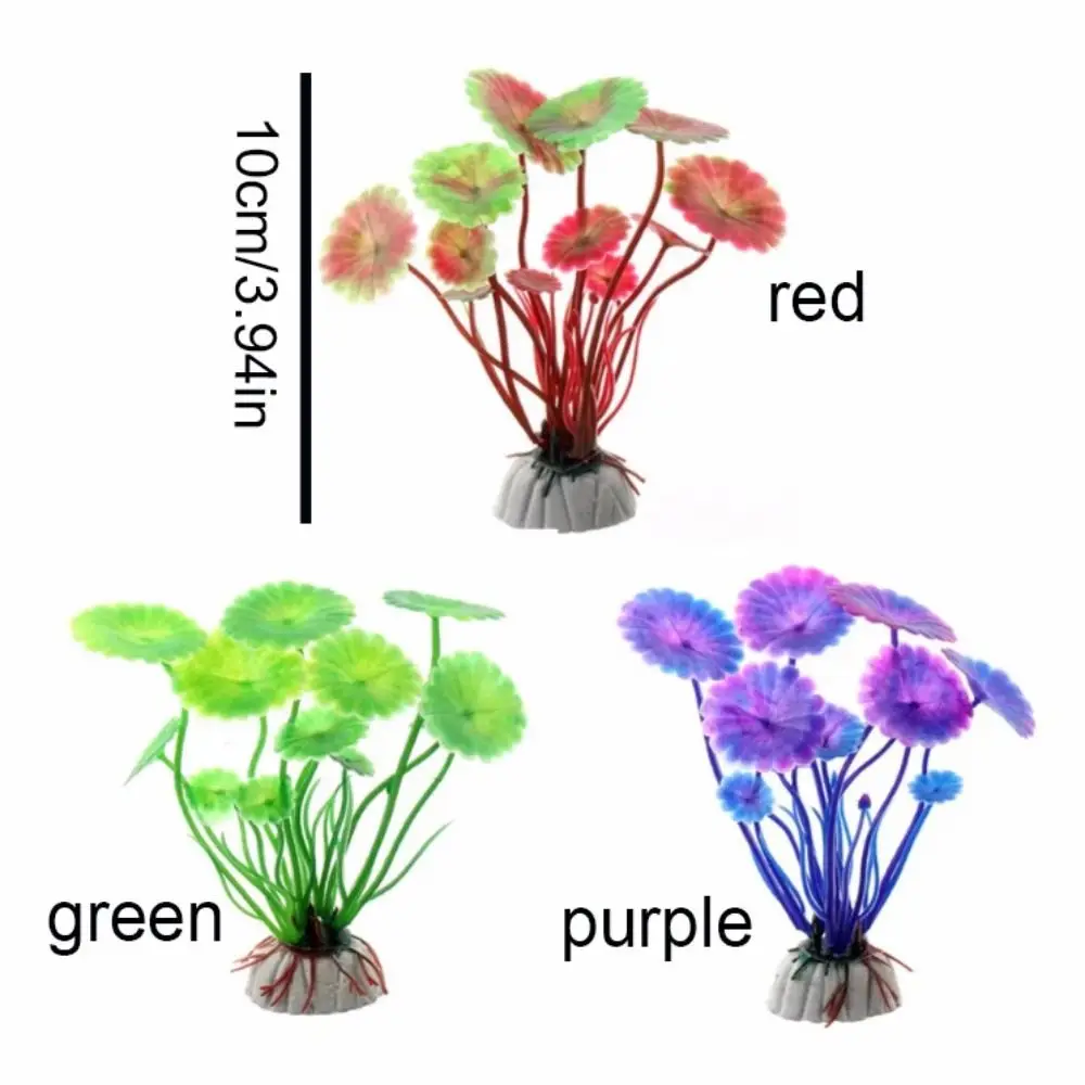 Title 2, 1Pcs Simulation Aquatic Plants Red Green Purple...