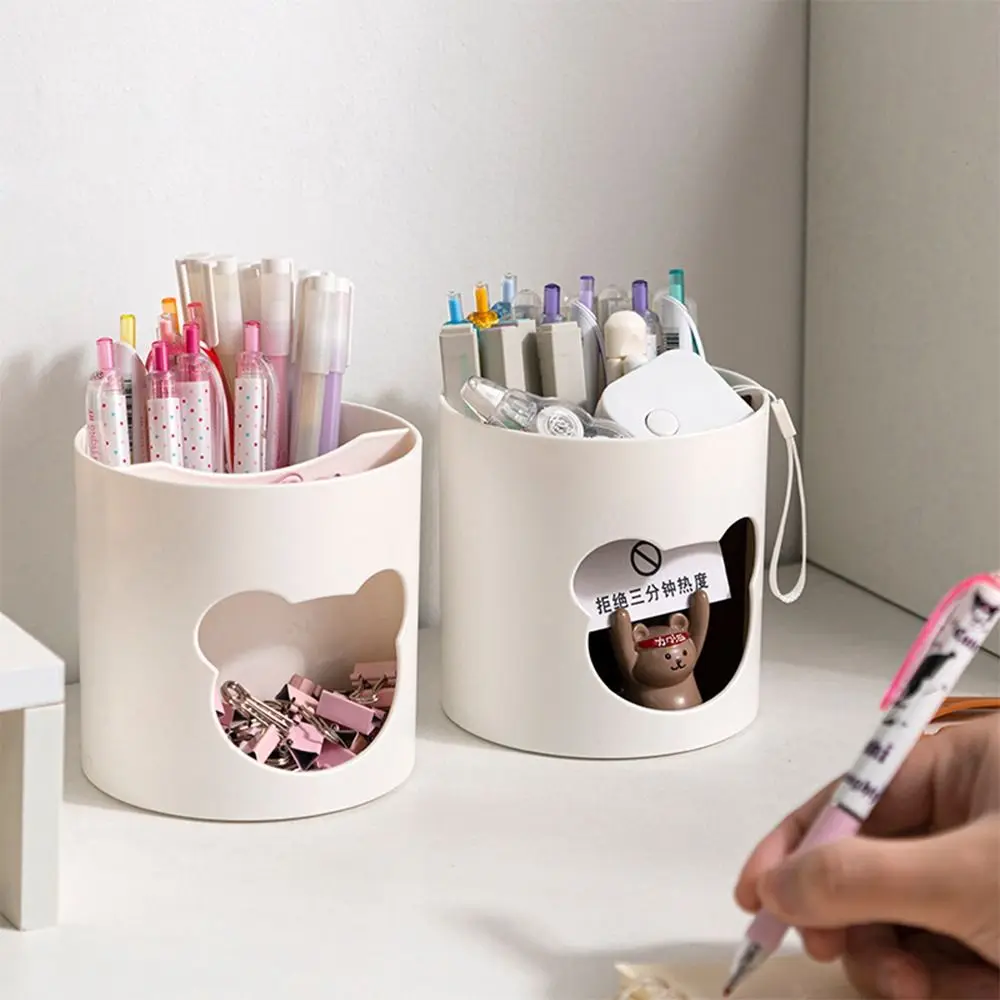 

Pen Holder Cute Creative Student Multifunctional Storage Office Stationery