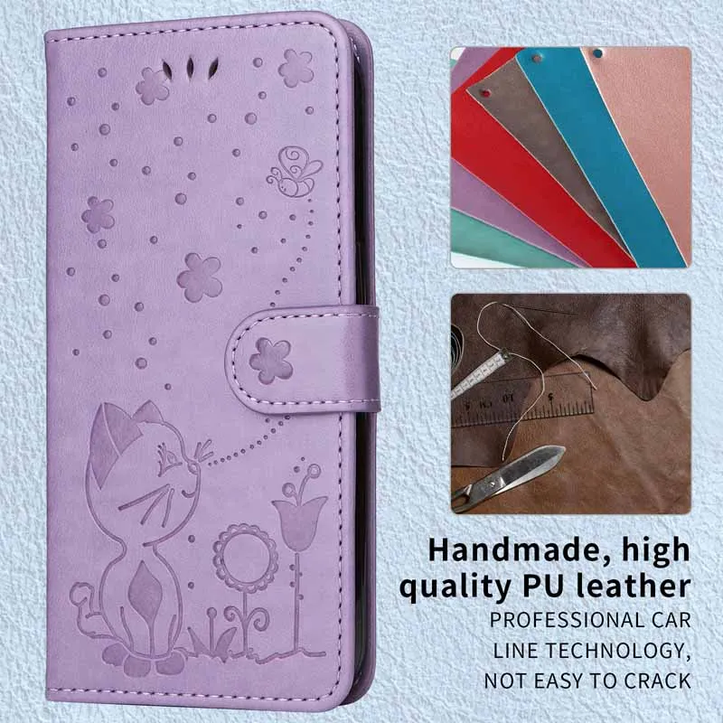 Magnetic Flip Wallet Leather Card Stand Phone Case Cover