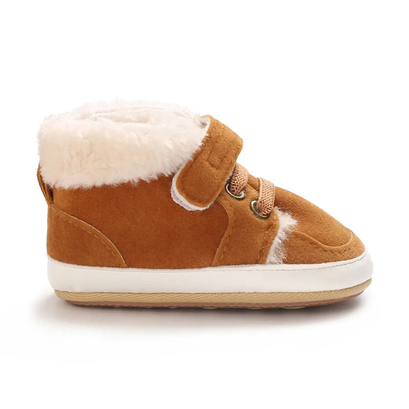 Neue Schnee Baby Booties Schuhe Baby Junge Mädchen Schuhe Krippe Schuhe Winter Warme Baumwolle Anti-slip Sohle Neugeborenen Kleinkind erste Wanderer Schuhe – Detail 38