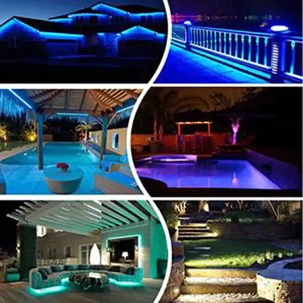 LED防水模组灯 ，一板60灯 10ft 彩色模组+遥控器一套-22