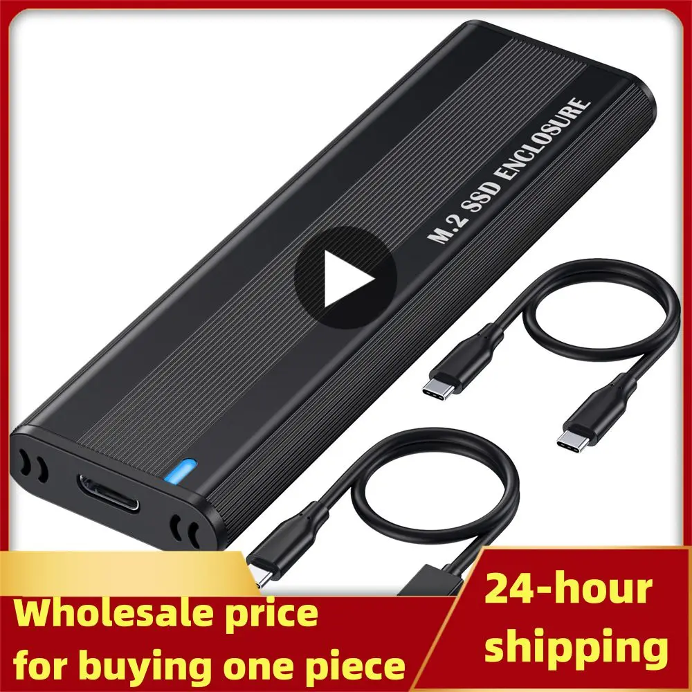 Custodia Ssd M2 Da 10Gbps Nvme Sata Dual Protocol M.2 A Usb Type C 3.1 Adattatore Ssd Per Nvme Pcie Ngff Sata Ssd Disk Box M.2 Ssd Case