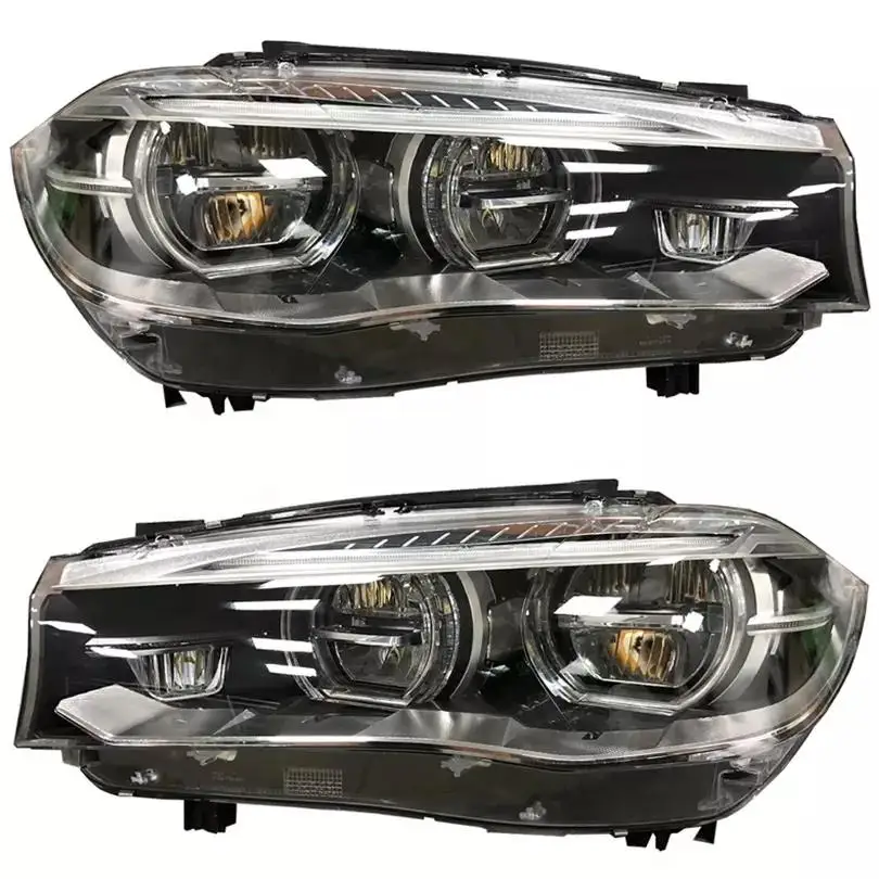 

headlight car For BMWs X5 F15 X6 F16 2014-2017 with AFS or without AFS 63117317105 6311731706 LED Headlamps