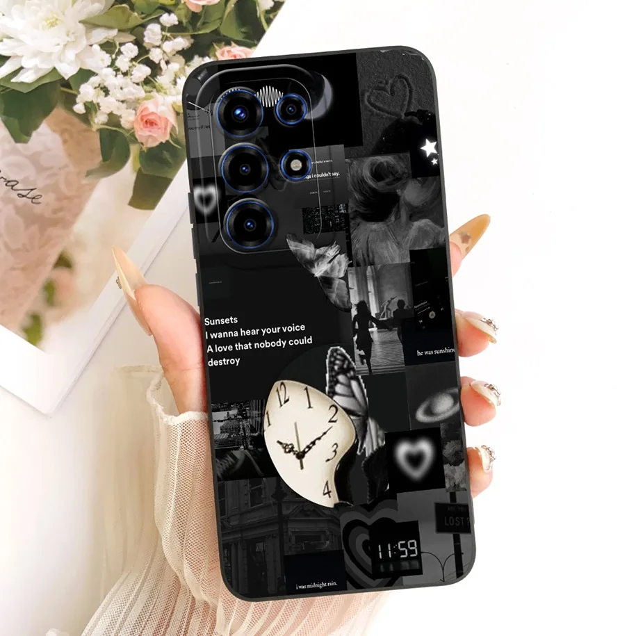 Luxury Space Volcano Painted Soft Silicone Candy Color Protection Case
