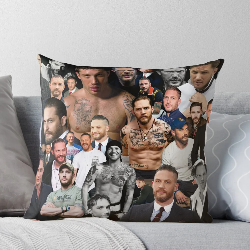 

Tom Hardy Throw Pillow Custom Cushion Cushion Cover Set Pillow Case