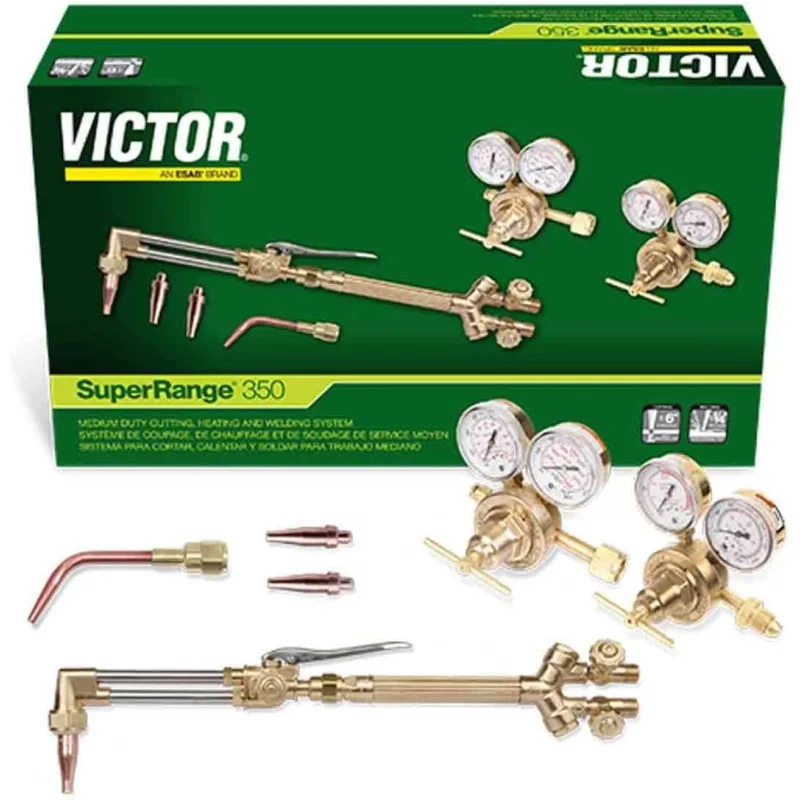 

Victor 0384-2696 Super Range 350 with SR350 Regulators Cutting Torch O