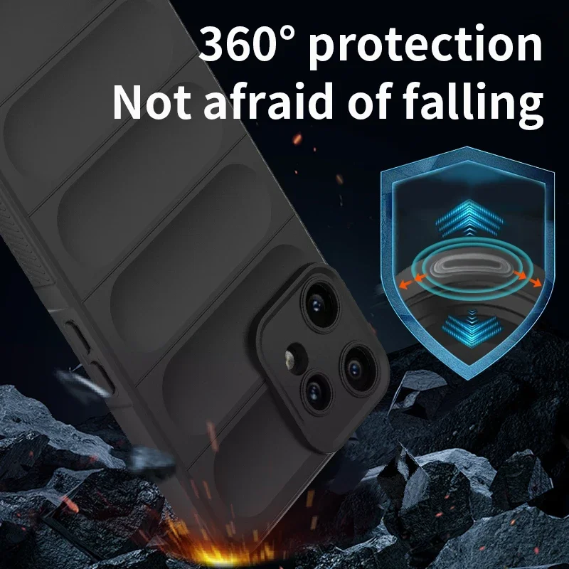 Custodia per armatura per telefono in morbida pelle antiurto per niente telefono 3 Pro 2a 3a 2 CMF Telefono 1 AirBag in silicone liquido Coque protettiva Funda - Image 3