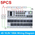 5PCS 4S 16.8V 100A