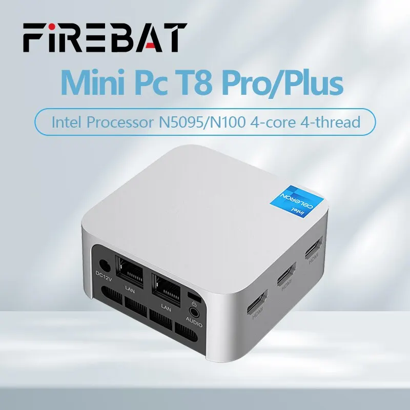 Firebat ak2 plus pro minipc intel n95 n5105 banda dupla wifi5 bt4.2 16gb  512gb desktop computador de jogos mini pc 4-core 4-thread – os melhores