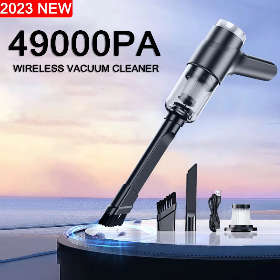 New Wireless Handy Vacuum Cleaner Powerful Cleaning Machine Cordless Clean  For Home Cars Electrical Appliances Auto accsesories - AliExpress