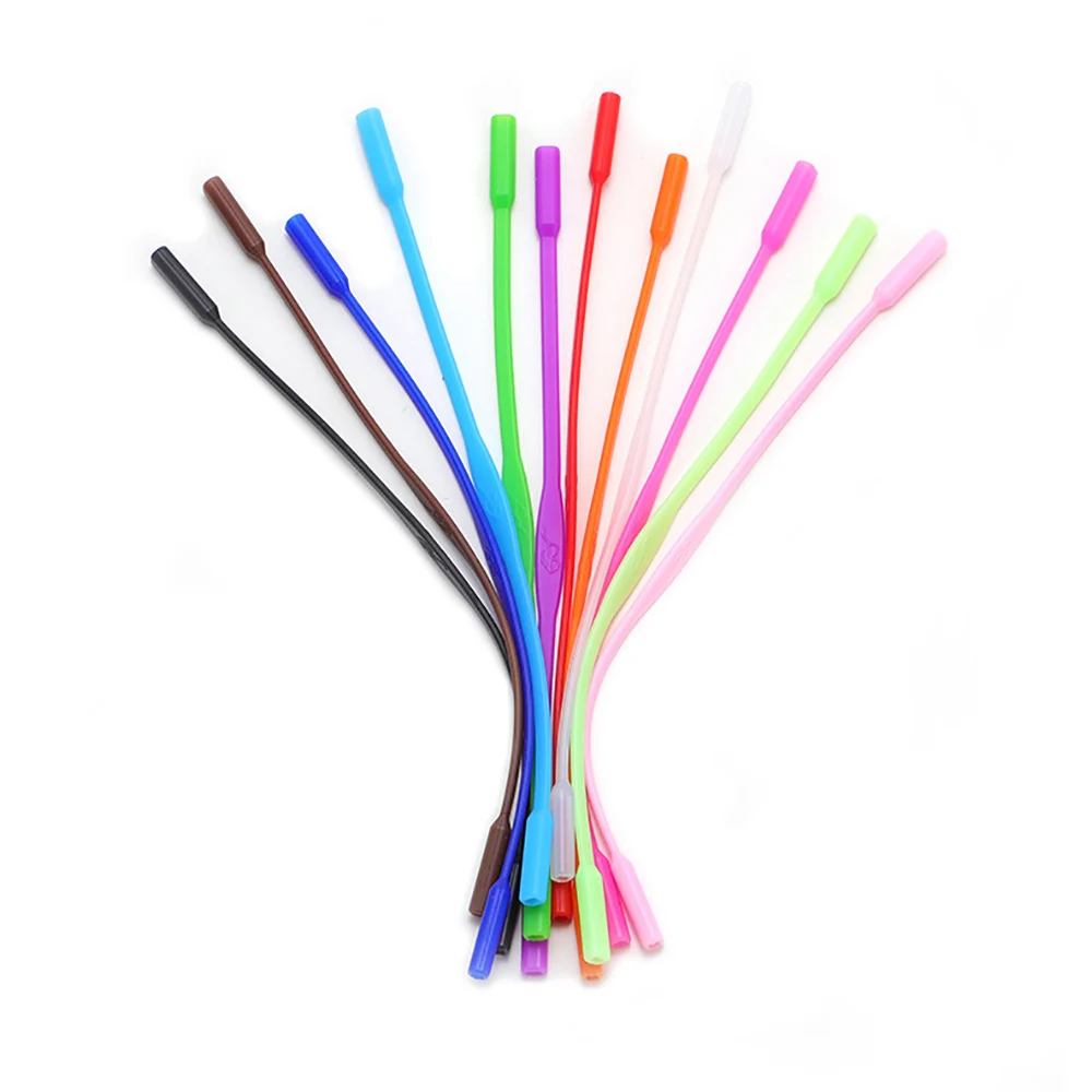 Silicone Eyeglasses Strap Children Glasses Band Strap Retainer Sunglasses Band Cord Holder Sports Glasses Rope