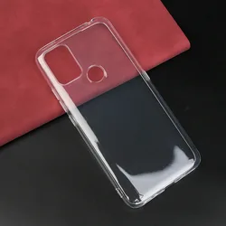 Clear Transparent Black TPU Phone Case - Soft Cover for Umidigi A9 Pro 2021 (Clear)