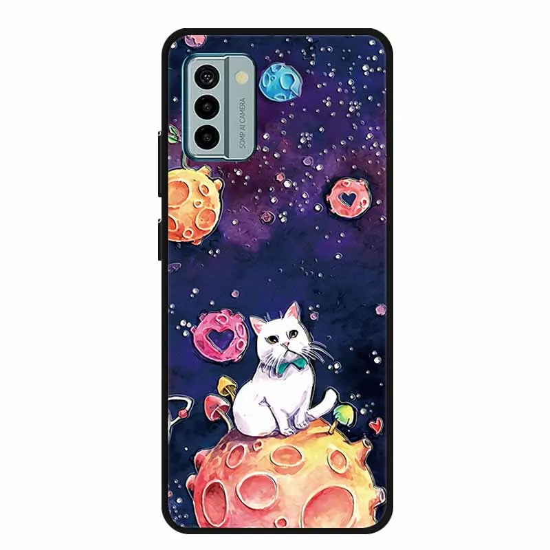 Elegant Black Silicone 3D Relief Emboss Soft Back Case Cover