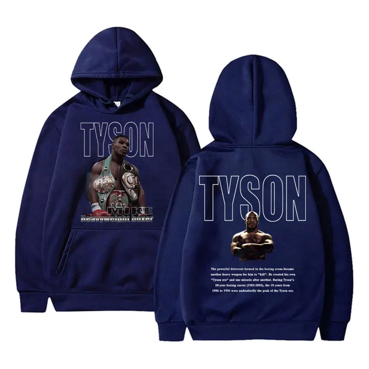 Boxing King Mike Tyson Graphic Hoodie Men Women Fashion Casual