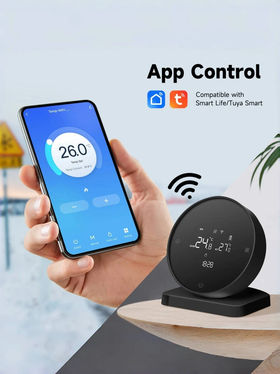 wireless thermostat interface
