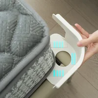 4pcs Heavy Duty Bedsheet Corner Tightener Clips High-quality materials durable and reliable Bed Sheet Grippers for Protectors 2