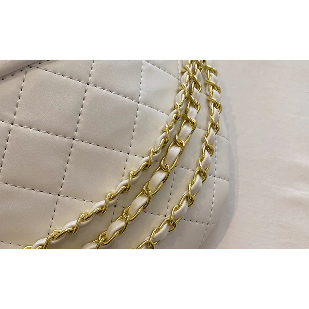 Fashion waist bag 2024 summr nw chain singl crossbody, womn's chst bag, wid shouldr strap, mobil phon coin_voghion.com