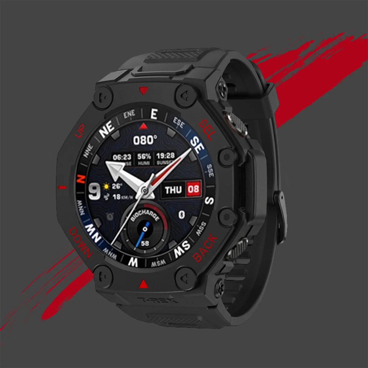 Rugged Protective Smartwatch Cover Sleeve Bumper Accessory