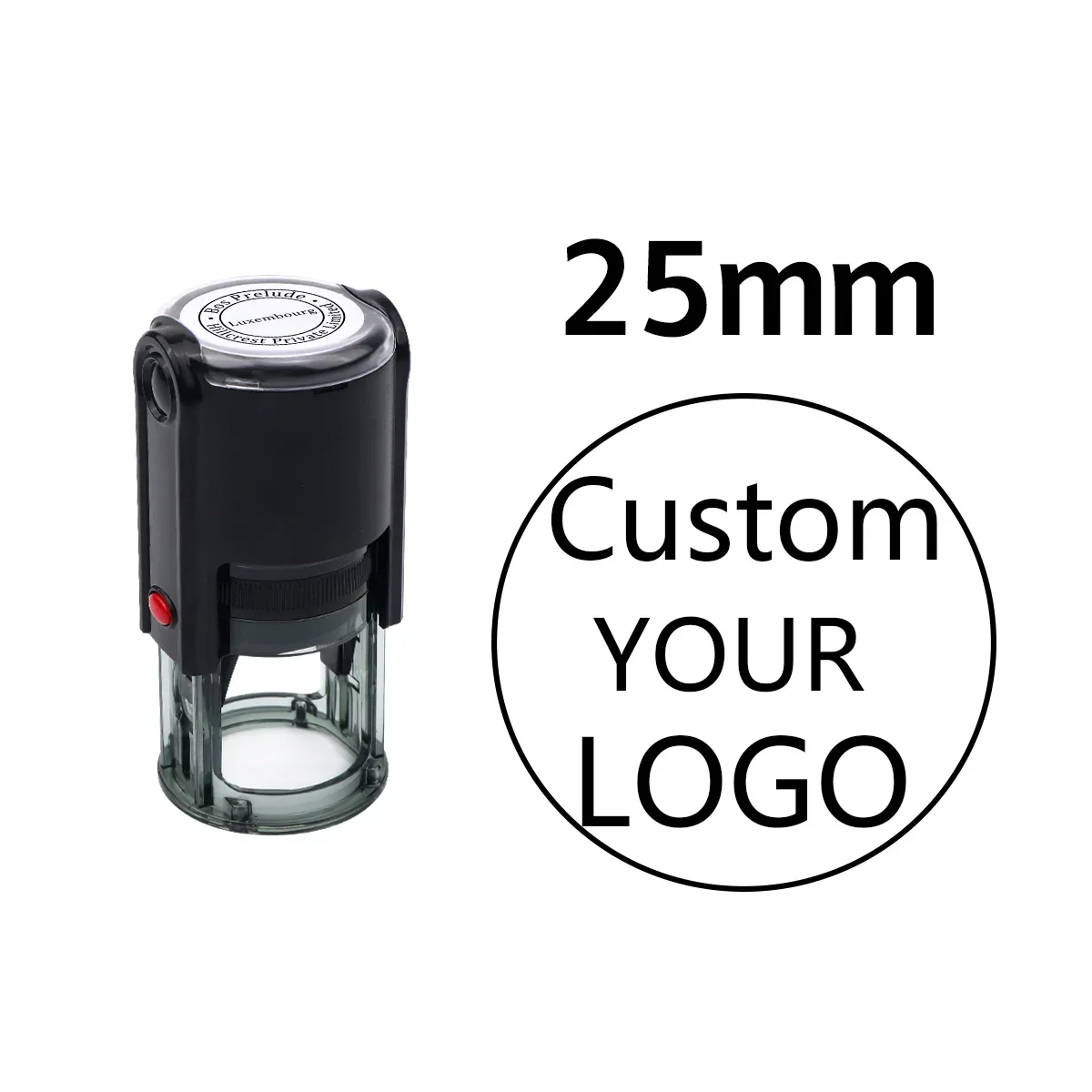 R-25mm Black