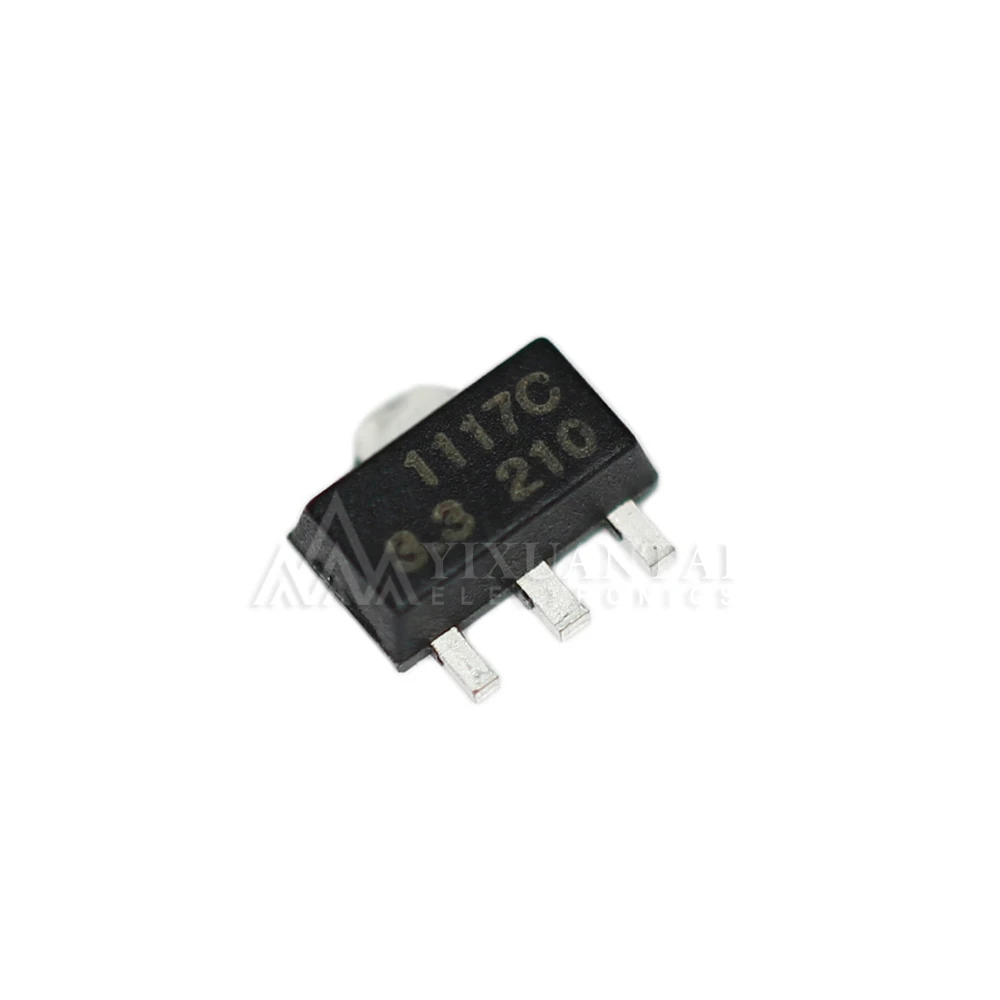 

10 шт./партия, оригинальная фотовспышка, SOT-89 1117C HTC 3,3 V 1A LDO