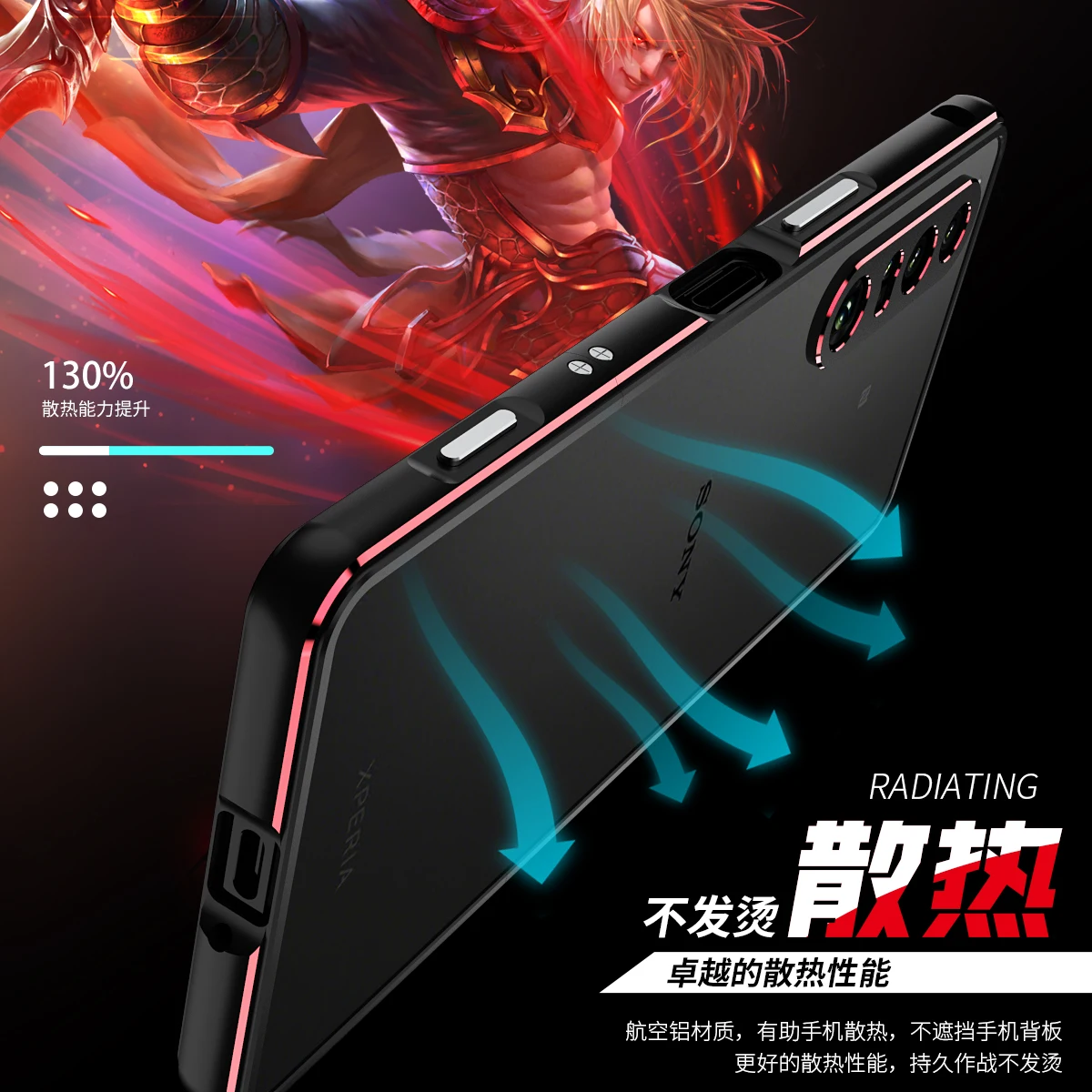 Aluminum Metal Bumper Case For Sony Xperia 1 IV 1IV X1 IV For Xperia 1 IV X1V Cover CASE Carmera+Frame Protector