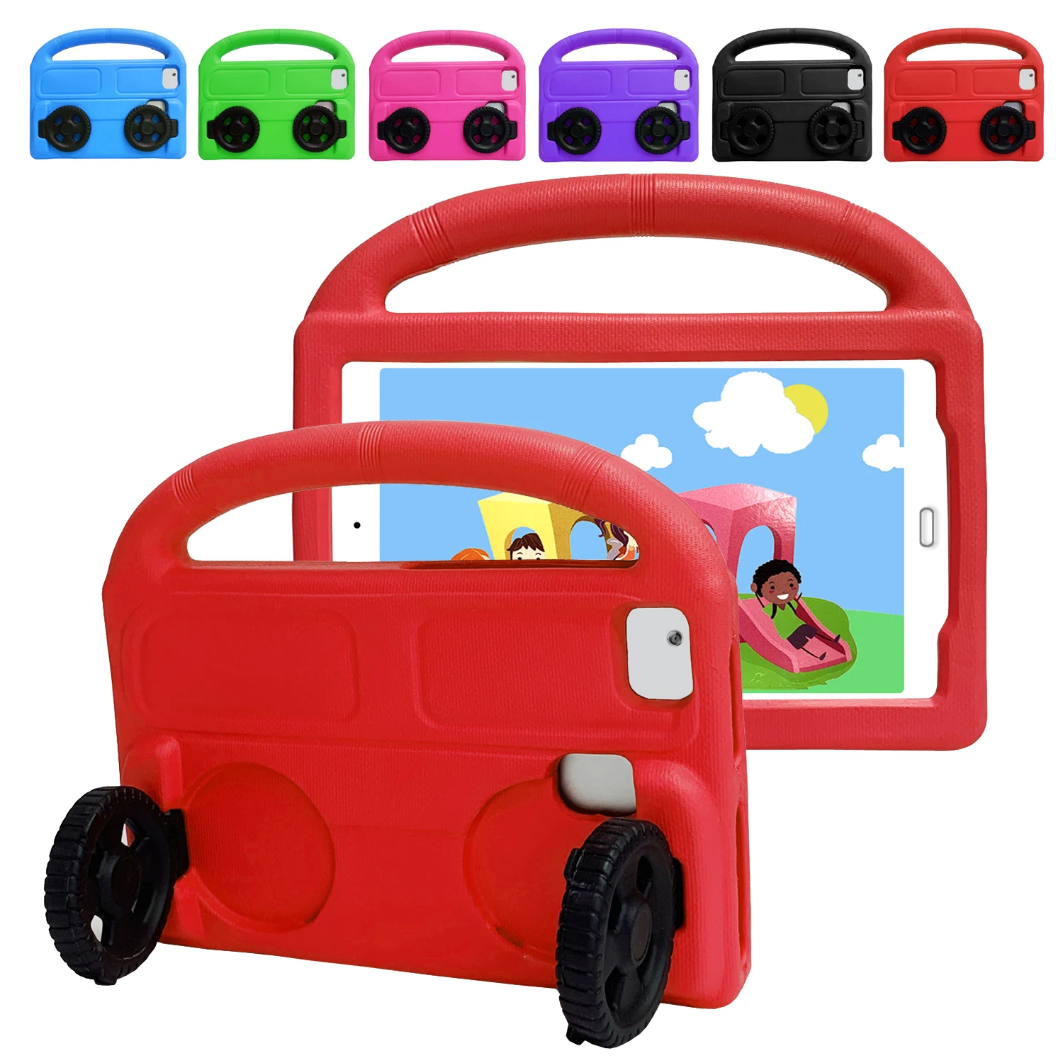Custodia Per Tablet Kid Eva Cartoon Per Lenovo Tab M10 Plus X606F X606X 10.3 Pollici Tab M10 Hd 2Nd Gen X306F Tab K10 Cover Protettiva Per Supporto
