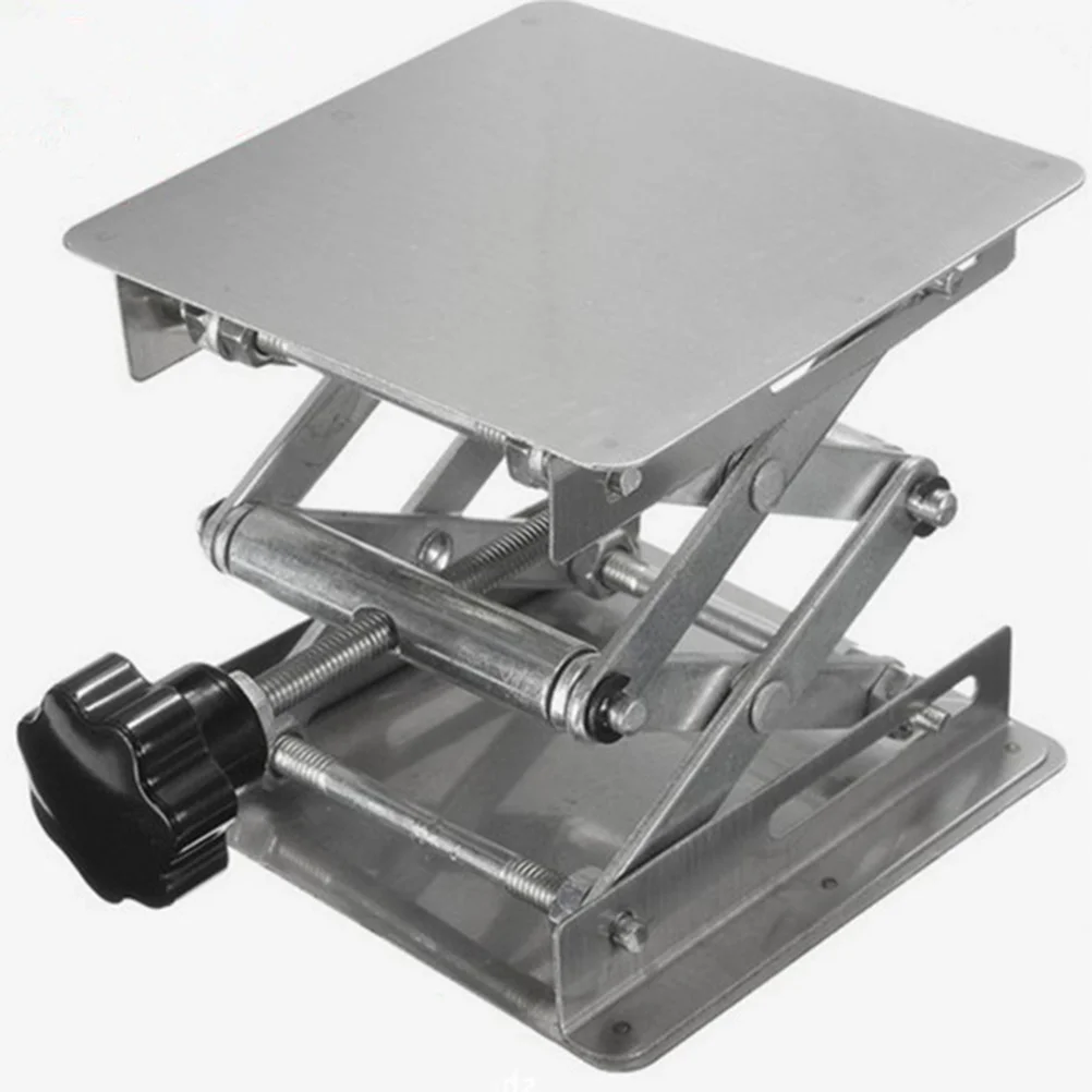 Stainless Steel Lift Jack Stand Mini Deck Scientific Scissor Lifting Jack Platform Precision