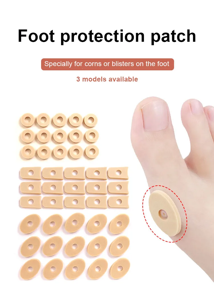 30pcs Sheet Callus Cushions Shoes Heel Pad Foam