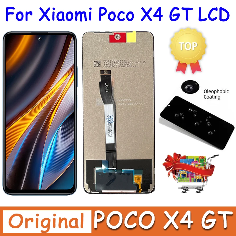 6-6-Original-For-Xiaomi-POCO-X4-GT-22041216G-LCD-Display-Touch-Screen ...