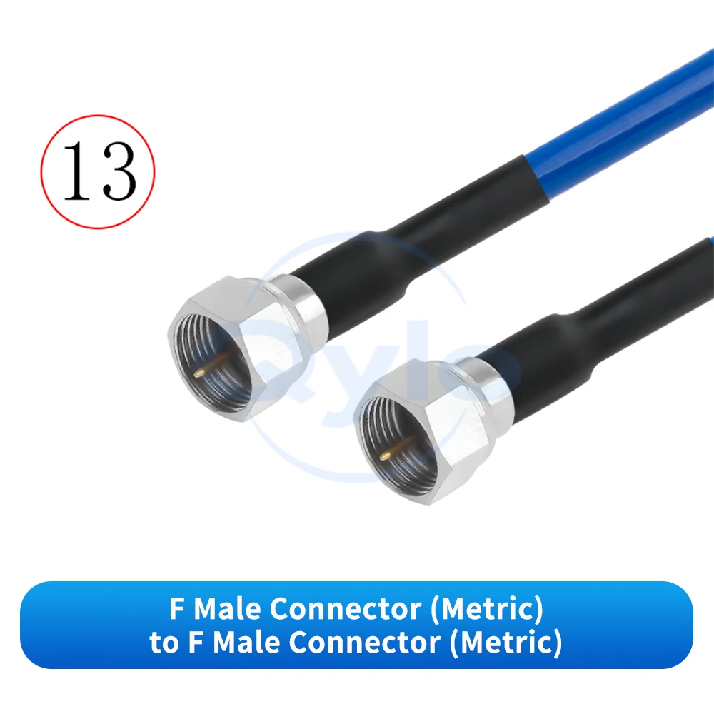 F-zu-SMA RF-Testkabel RG142-PUR Hochflexibles Kabel F-zu-SMA Stecker/Buchse Hochfrequenzkabel F-zu-SMA Kabel – Detail 15