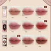 9 Colors Retro Red Lip Gloss Sweety Matte Liquid Lipstick Choccy Velvet Lip Mud Lasting Nude Lip Glaze Pink Lip Makeup Tint 6