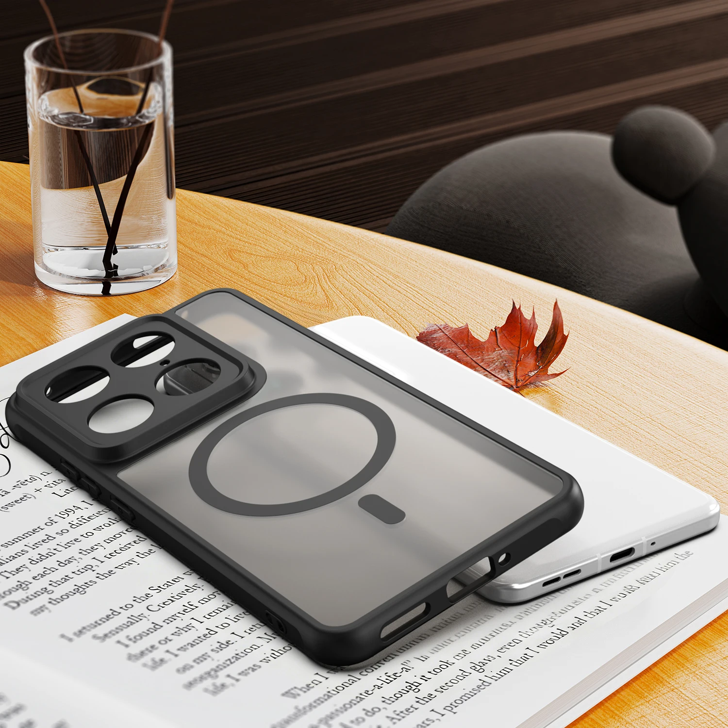 Magnetic Matte Back Cover with Magsafe
