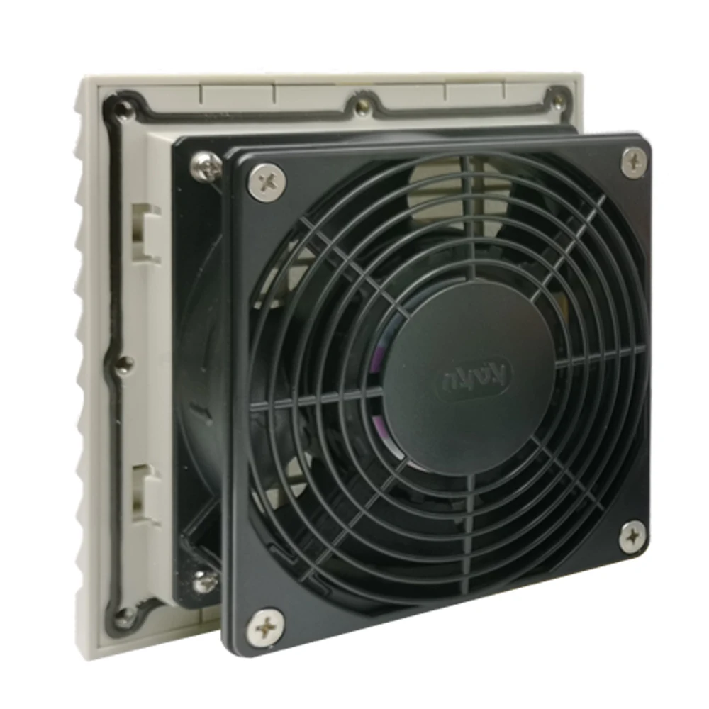 KA1238XA2 12038 12CM AC 220V 듀얼 볼 베어링 높은 기류 방수 내열 캐비닛 냉각 팬