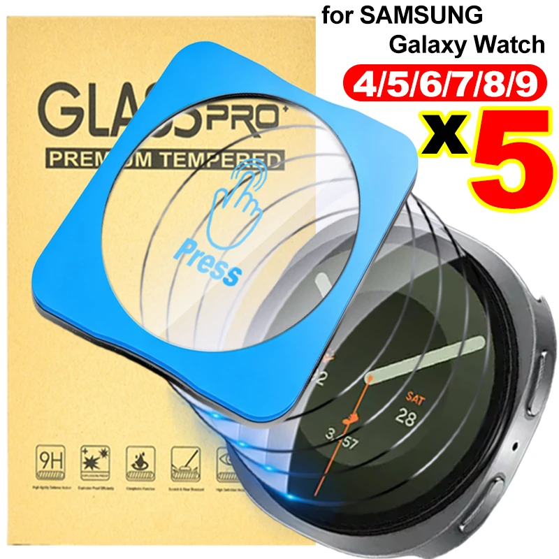 Premium Tempered Glass Screen Protectors for Smartwatch Classic Cover