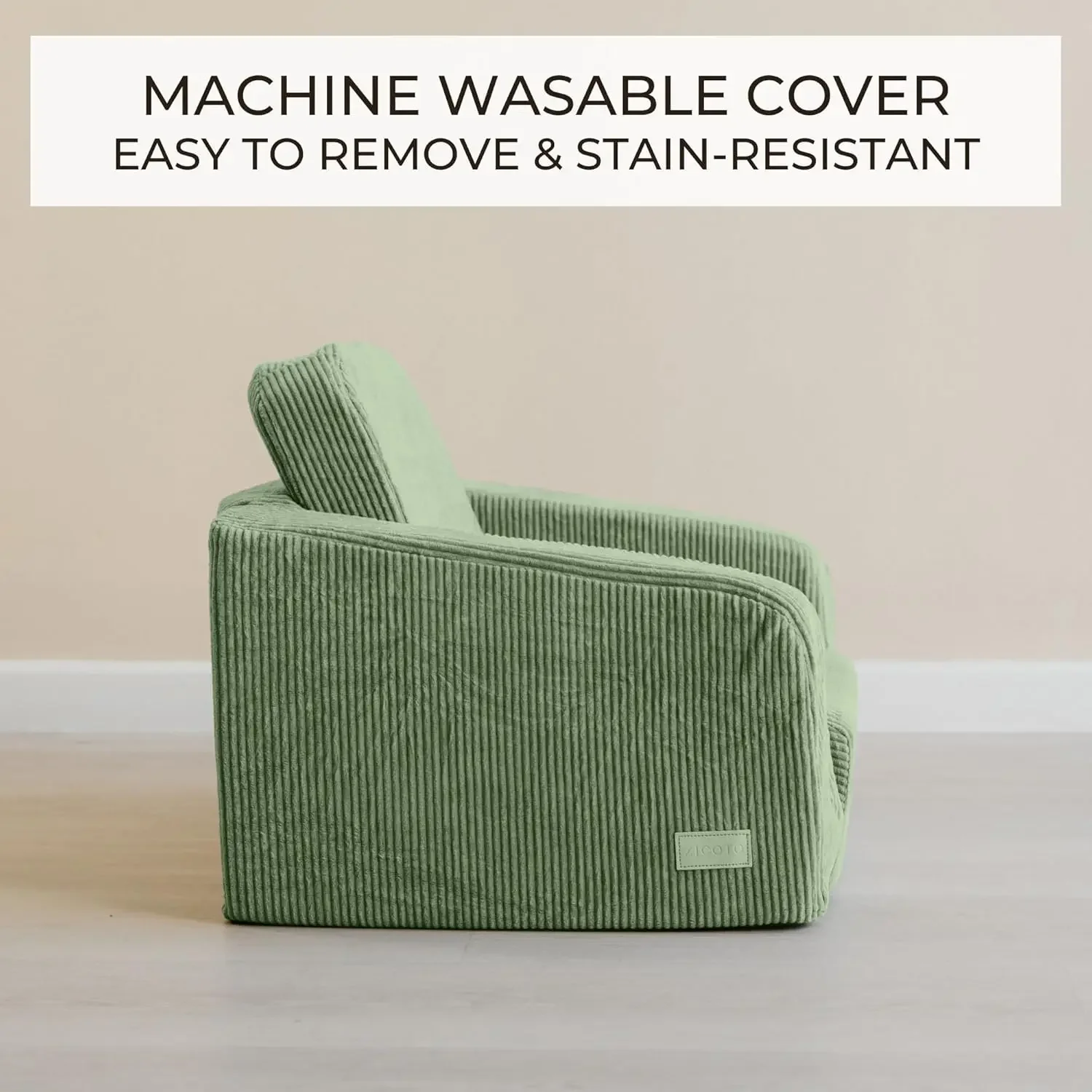 Sturdy toddler chair and sofa - The perfect children's sofa, foldable sofa chair, provides a safe and fun seat for your child 5