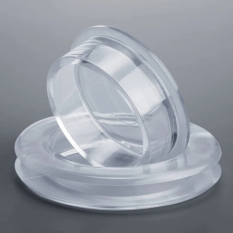 Outdoor Garden Patio Table Sunshade Silicone Clear Sun Umbrella Hole Ring With Cap Sleeve