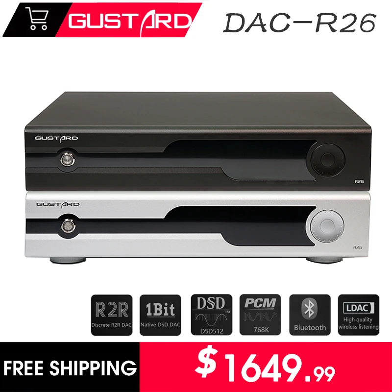R2r Digital Decoder Audio Dac Gustard Gustard Streamer Portable