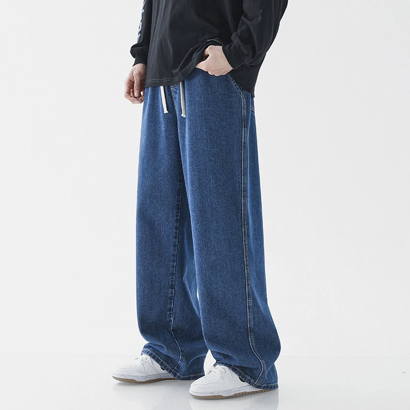

Spring Summer Loose Straight Jeans Men asthetic New Jean Pants for boy Casual Baggy Men's Women's jeans Neutral Denim Trousers