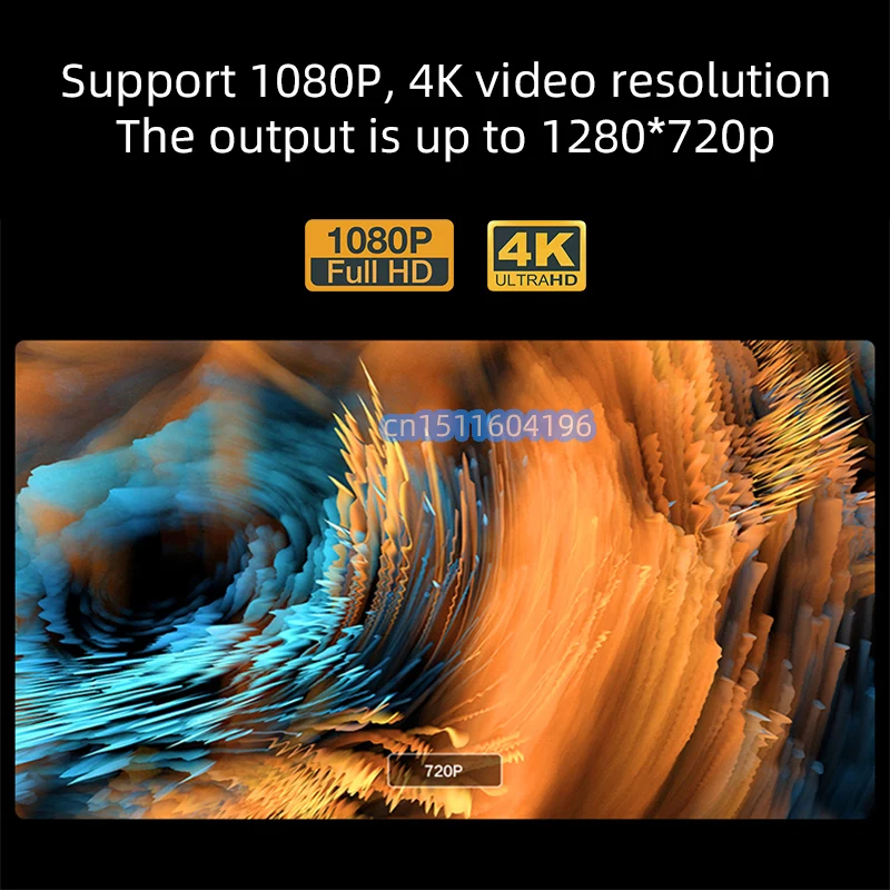 Portable Mini Video Projector AUN A003 Wifi Sync Android IOS Full HD 1080P 4k Moive Cinema Home Theater LED 3D