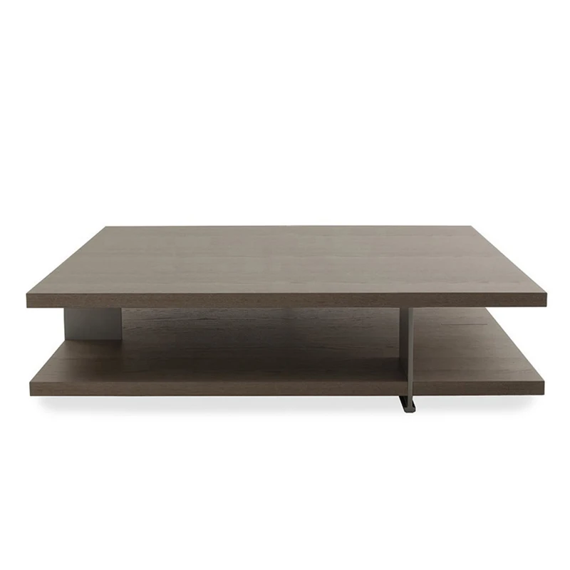 Modern Simple Northern Europe Tea Table Wooden square Coffee Table Living Room Furniture Marble Set Tea