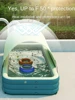 Zl Outdoor Foldable Baby Indoor Bath Children Large Inflatable Pool 4