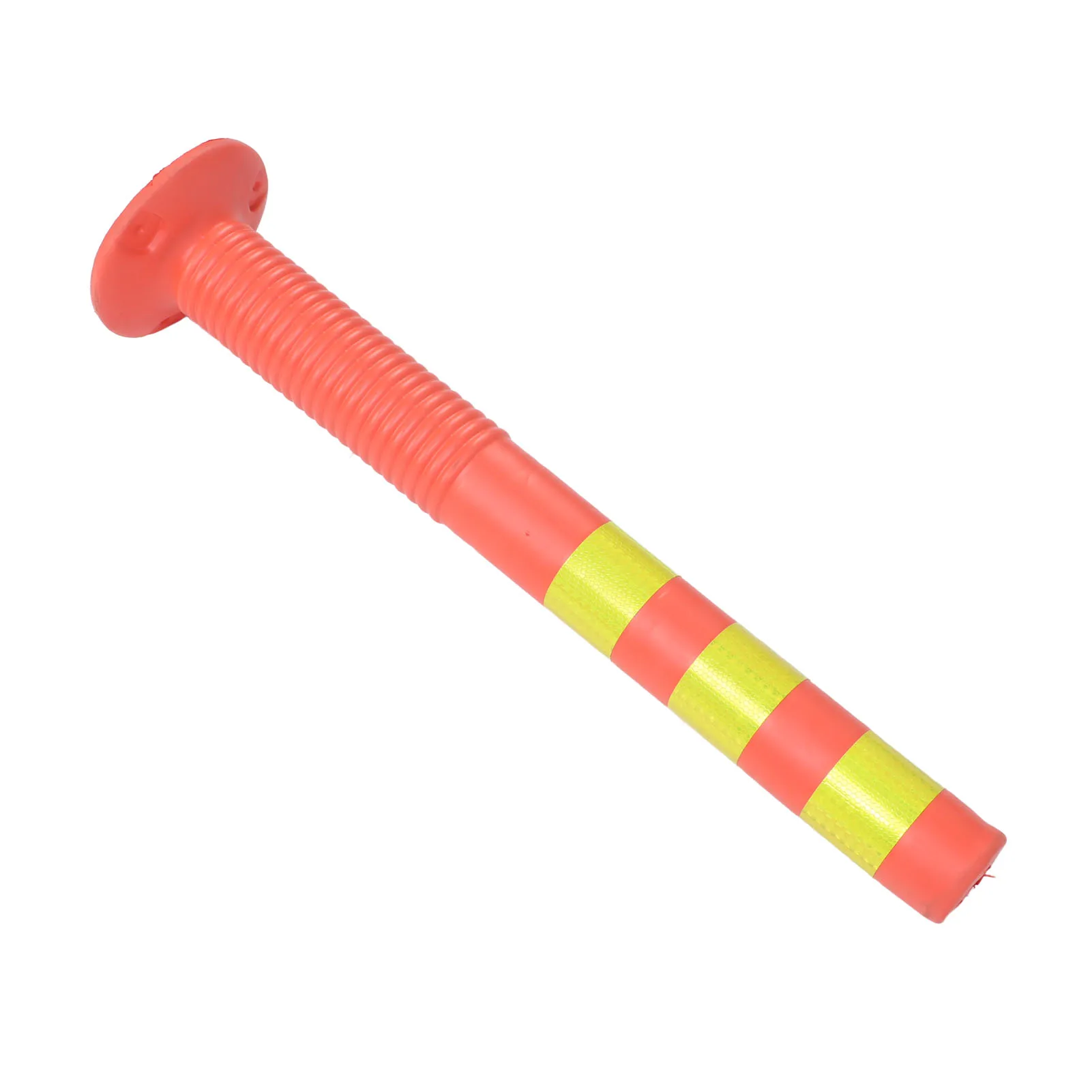 Security Road Post Practical High Hardness Bright Color Traffic Delineator Post 75cm Stable Base Multifunctional for Outdoor